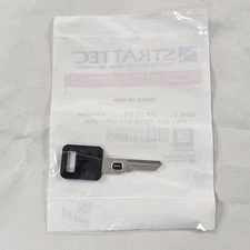 New! GM Genuine OEM Single Sided Uncut Ignition Vats Logo Key Blank w/ Chip #15
