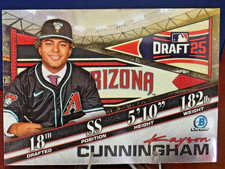 2025 Bowman Draft Kayson Cunningham Bowman Draft Night #BDN-2