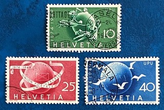 SCHWEIZ 1949 Mi Nr. 522 524 gestempelt