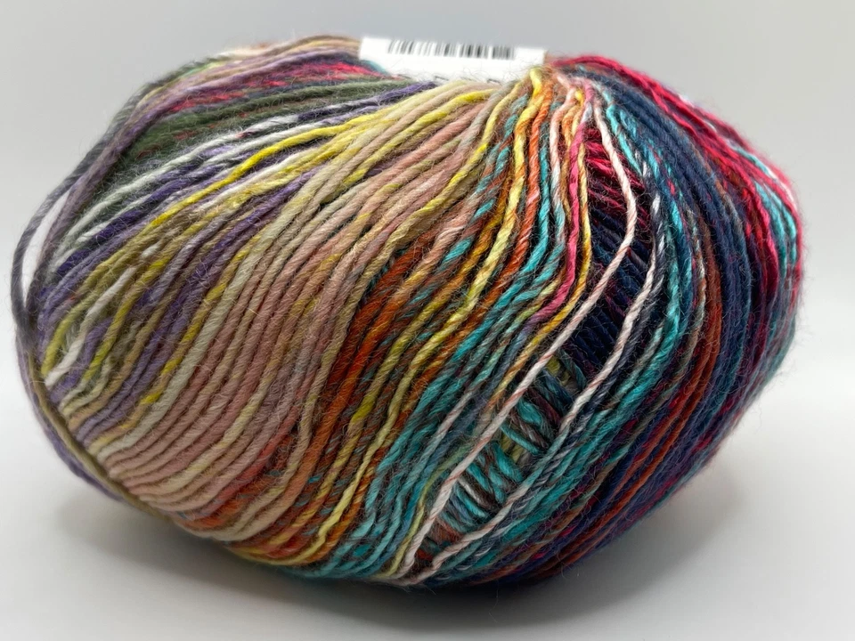 Berroco Millefiori Light #6831 Bouquet Sport Wt Wool Acrylic Yarn 100g 350yd - Image 2 of 4