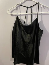 Pleione, Sleeveless Dressy Tank Top,  Black, Size Extra Small, New Without Tags,