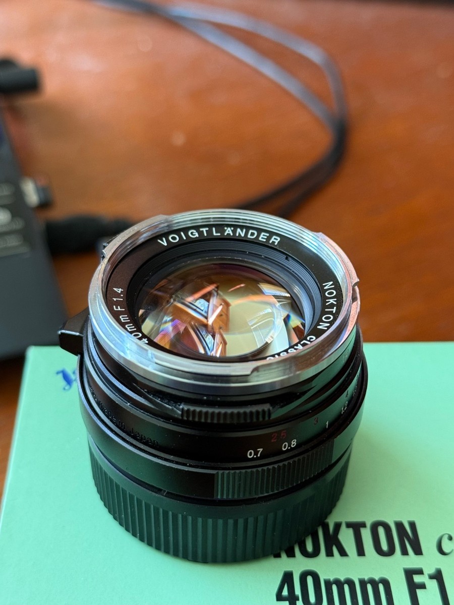 Voigtlander NOKTON Classic 40mm F/1.4 S.C SC VM Leica M Lens | eBay