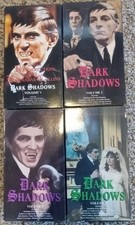 Dark Shadows VHS Lot Volumes 1-4 MPI Home Video 1960s TV Series Jonathan Frid