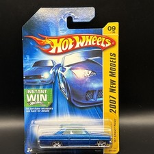 Hot Wheels '67 Chevy Nova 2007 New Models Blue Diecast Car Collector