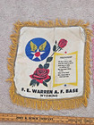 Vintage USAF Base Pillow Sham/Covers - Lot of 2 - F.E. Warren and Lackland AFB — photo 2