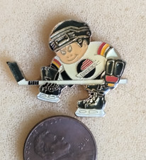 NHL VANCOUVER CANUCKS LIL BRAT ICE HOCKEY PIN