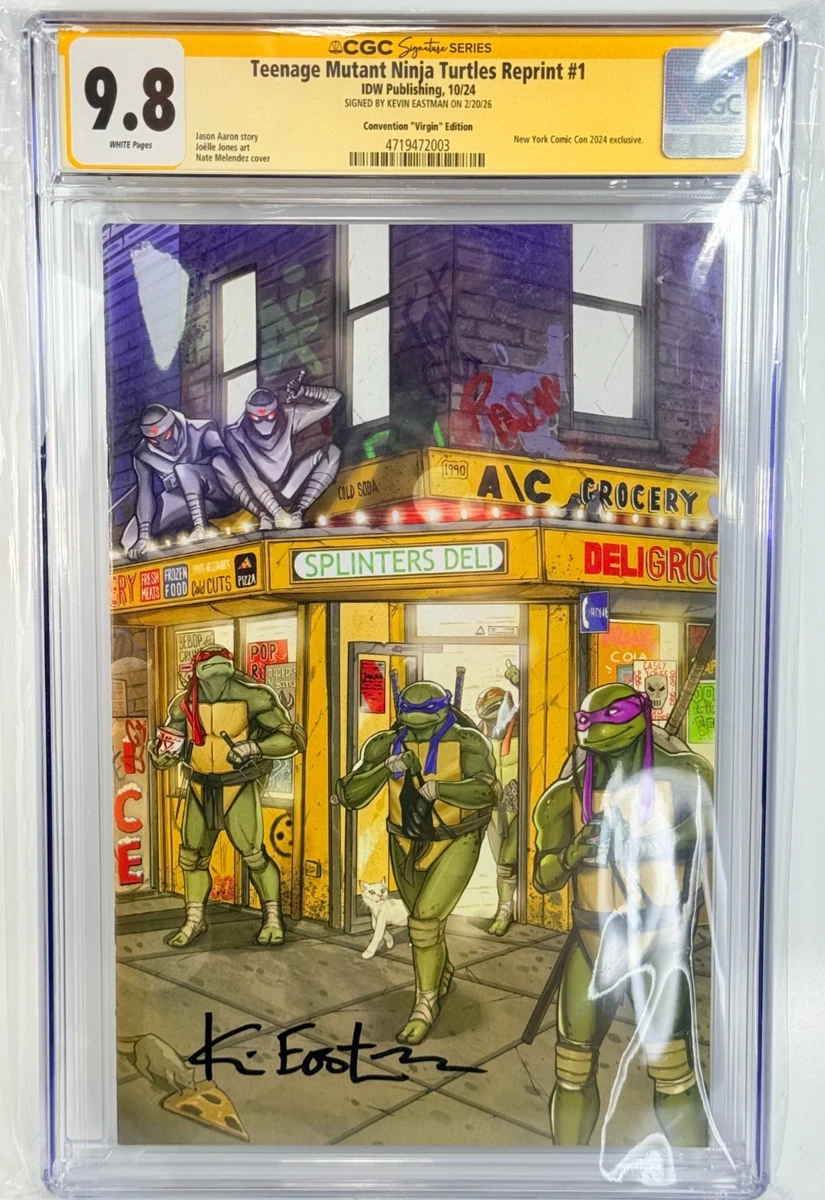 Teenage Mutant Ninja Turtles 9.8 Near Mint/Mint, Comics Signed