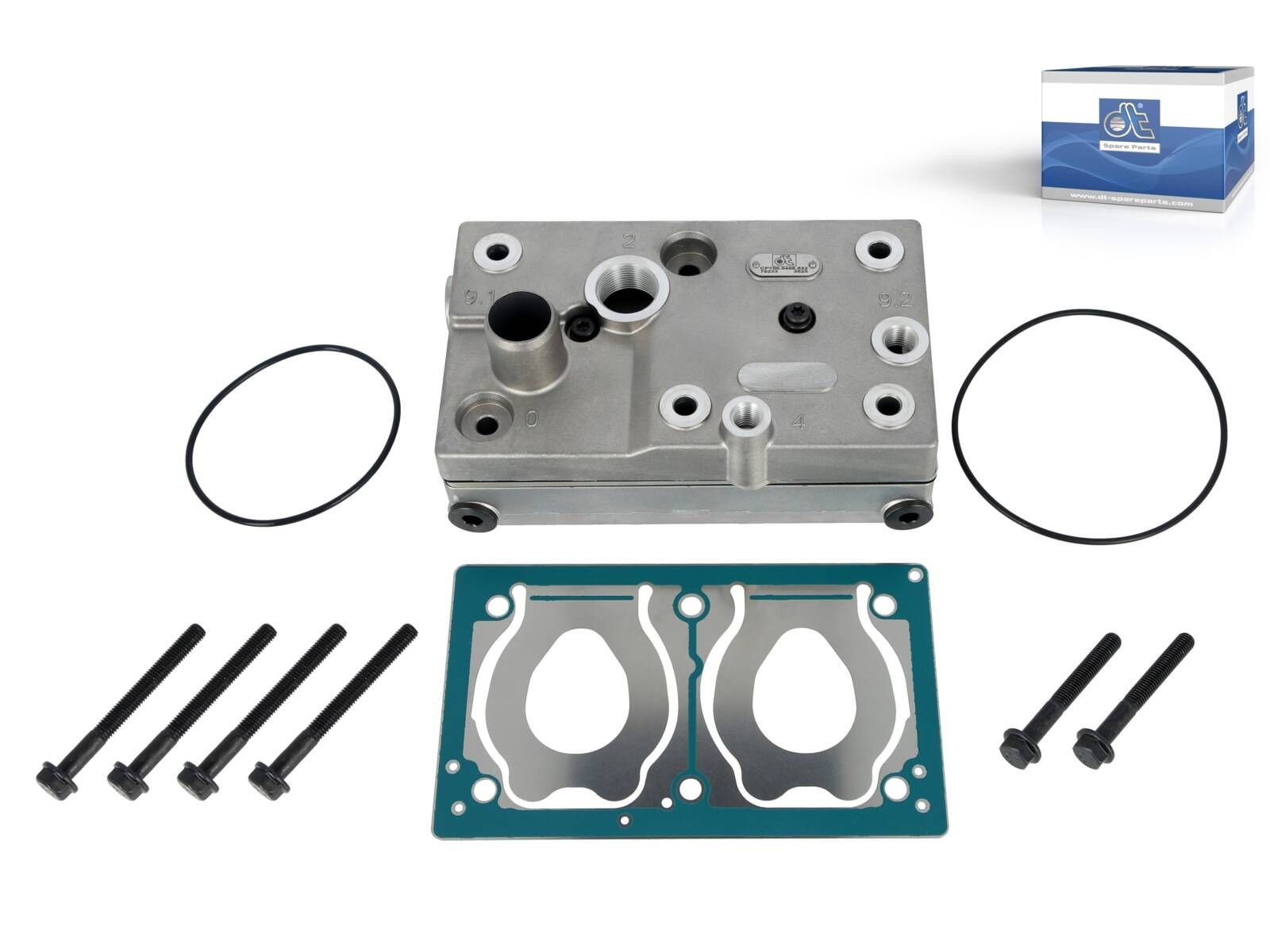 Culasse DT Spare Parts 4.66532 compresseur d'air complet de rechange
