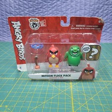 Angry Birds Mission Flock Pack Leonard  Red Figure 2-Pack