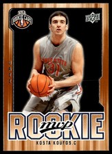 2008-09 Upper Deck MVP Kosta Koufos Rookie Utah Jazz #221