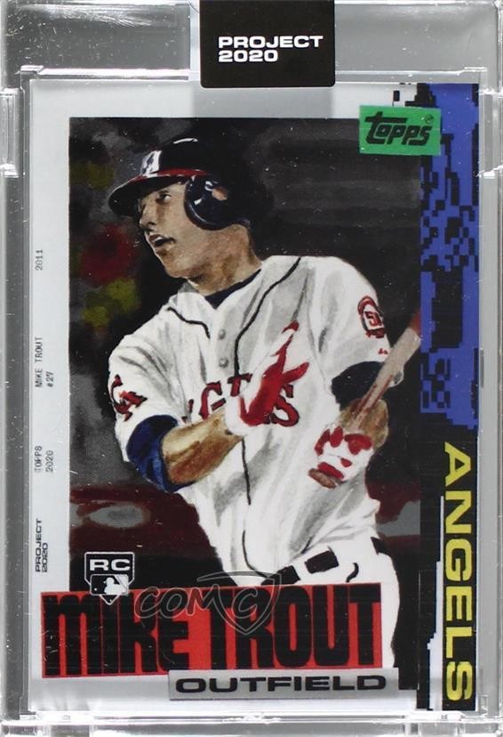 2020 Topps Project 2020 2011 Topps Update /33818 Mike Trout Jacob Rochester #85