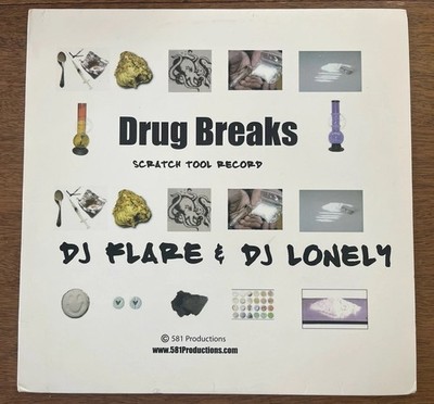 DJ Flare DJ Lonely Drug Breaks Scratch Tool Record Vinyl LP  2007