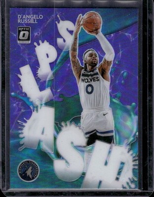 2020-21 Donruss Optic #7 D'Angelo Russell Splash! Purple