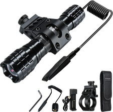 DARKBEAM ir Flashlight Infrared 940nm Lights LED Mini for Night Vision, Recharge