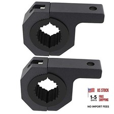 Universal Bull Bar Clamp Mounting Kit-2PCS Heavy Duty LED Light 2pcs Standard