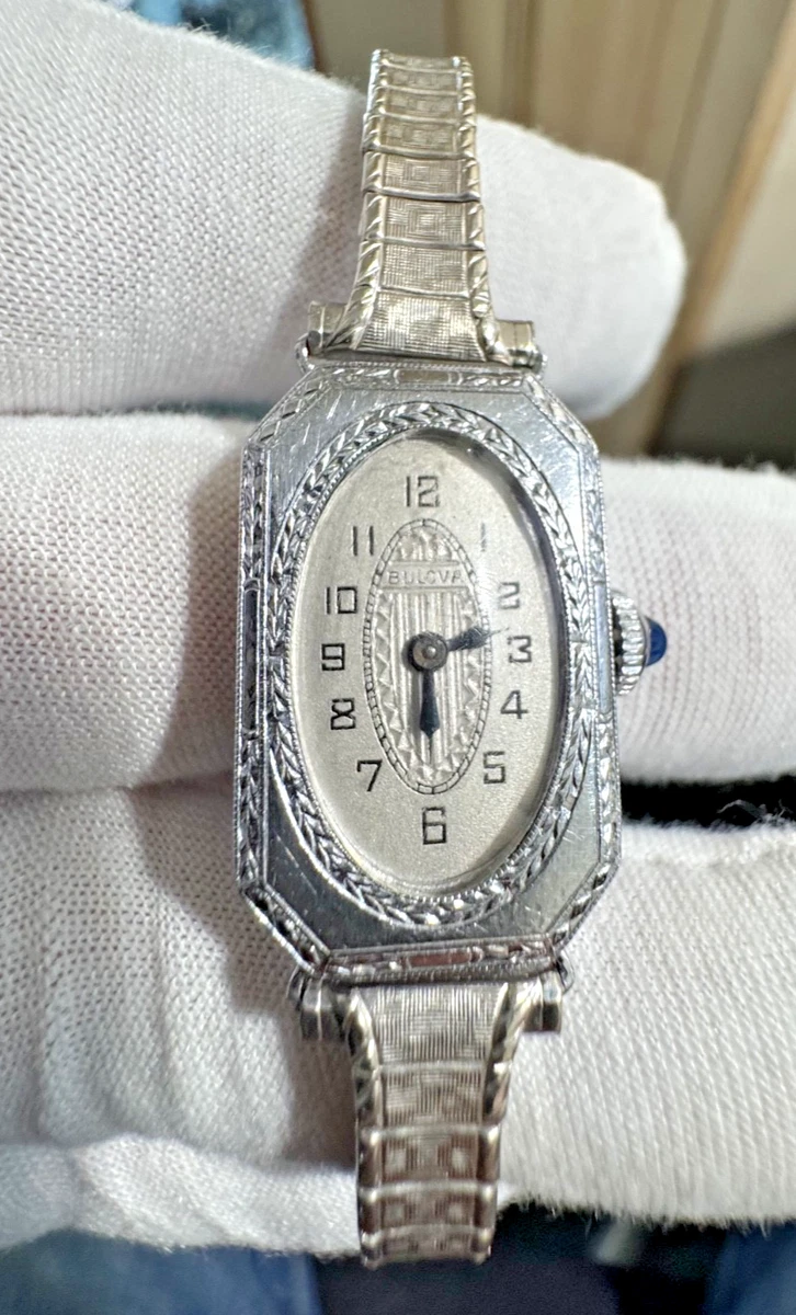 Bulova Gold Filled Diamond Accent Wristwatches for sale | eBay display picture 2