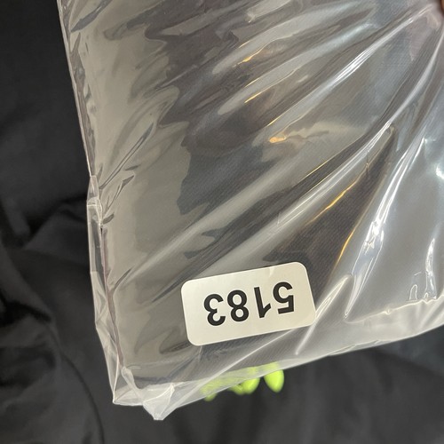 Pantalone All Saints uomo 32 nero pantalone relax misto lana business casual elastico - Foto 17 di 17