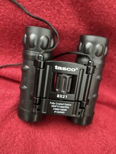 Tasco Binoculars Fully Coated Optics 8X21 393ft/1000yds Model 165RBD