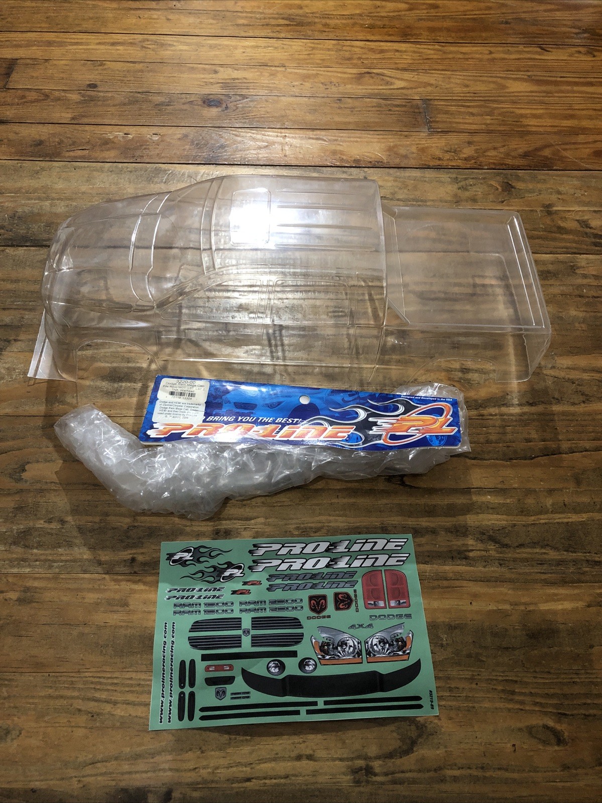 1/10 Proline Dodge Ram Mega Cab RC Body