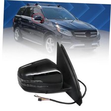 Exterior Mirrors Black Right Passenger Side, Fit For Mercedes-Benz GLE350
