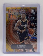 Chris Paul Phoenix Suns 2022-23 DONRUSS OPTIC EXPRESS LANE GOLD PRIZM 10/10