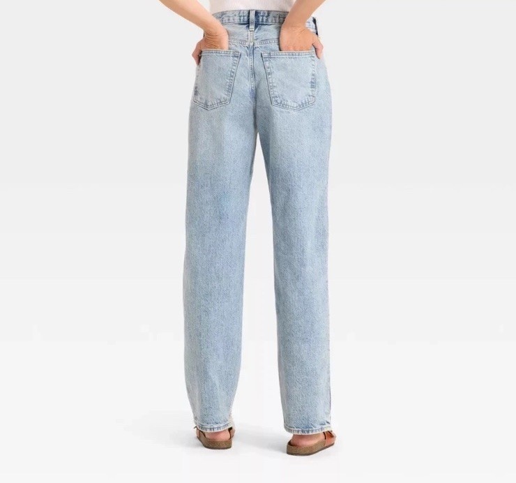 Universal Thread Women's Mid-Rise Patchwork 90's … - image 4