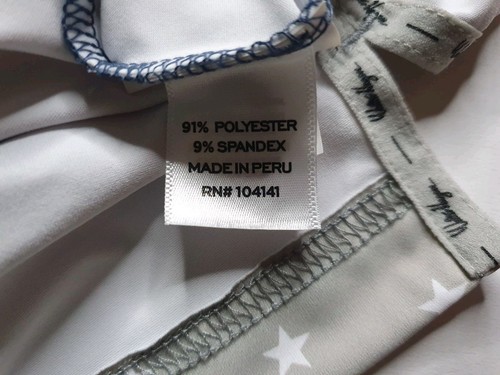 Walter Hagen X-LARGE (XL) Mens Shirt Polo 11 USA Flag Print XL - Picture 8 of 14