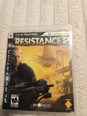 Resistance 2 (Sony PlayStation 3, 2008) Complete With Manual