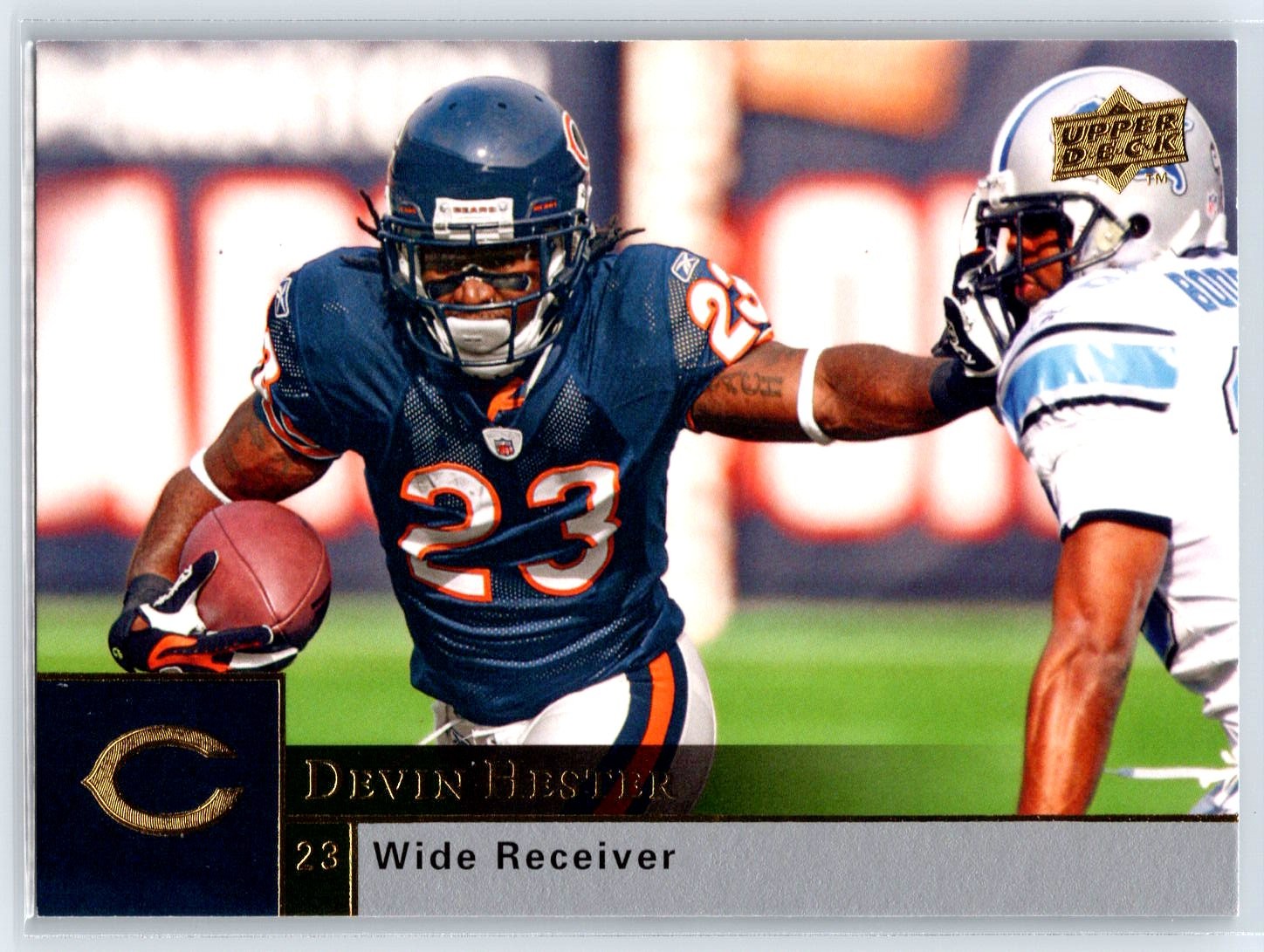 2009 Upper Deck Devin Hester Chicago Bears #40