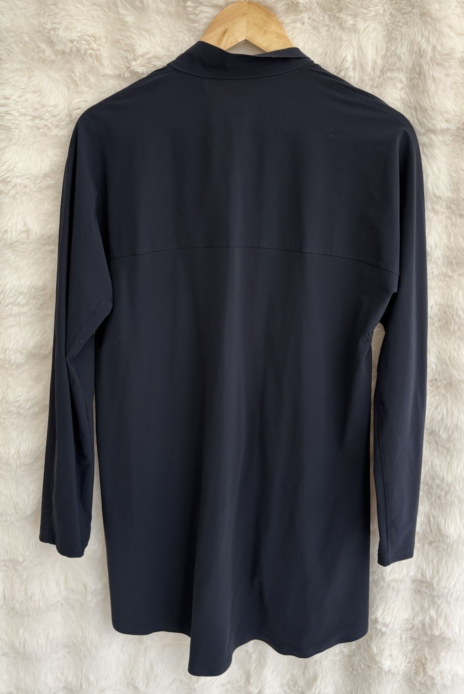 ADAY Navy Something Borrowed Stretch Recycled Nyl… - image 4