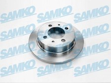 2x SAMKO Bremsscheiben Hinten für NISSAN ALMERA I Hatchback (N15) 234mm