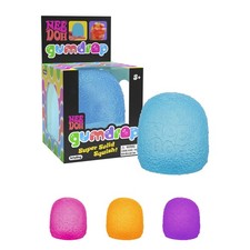 Schylling NeeDoh Gumdrop Squishy Fidget Toy - Sweetie-Themed Nee Doh Stress Ball