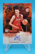 🏀🔥2024-25 NBA Hoops #HS-DYS Dyson Daniels Hot Signatures🔥🏀