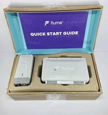Flume 2 Smart Home Water Monitor & Leak Detector Set Models F2100 & F2200 Used