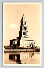RPPC George Washington Masonic National Memorial Alexandria VA Postcard