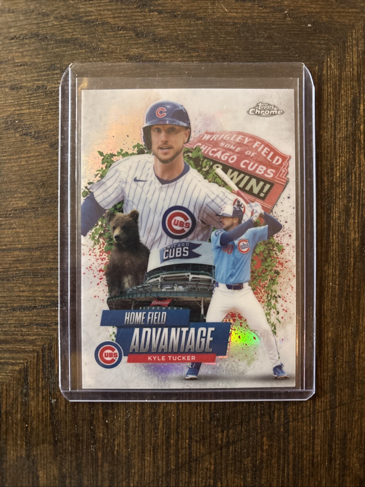 2025 Topps Chrome Update Home Field Advantage Kyle Tucker Chicago Cubs #HA-45
