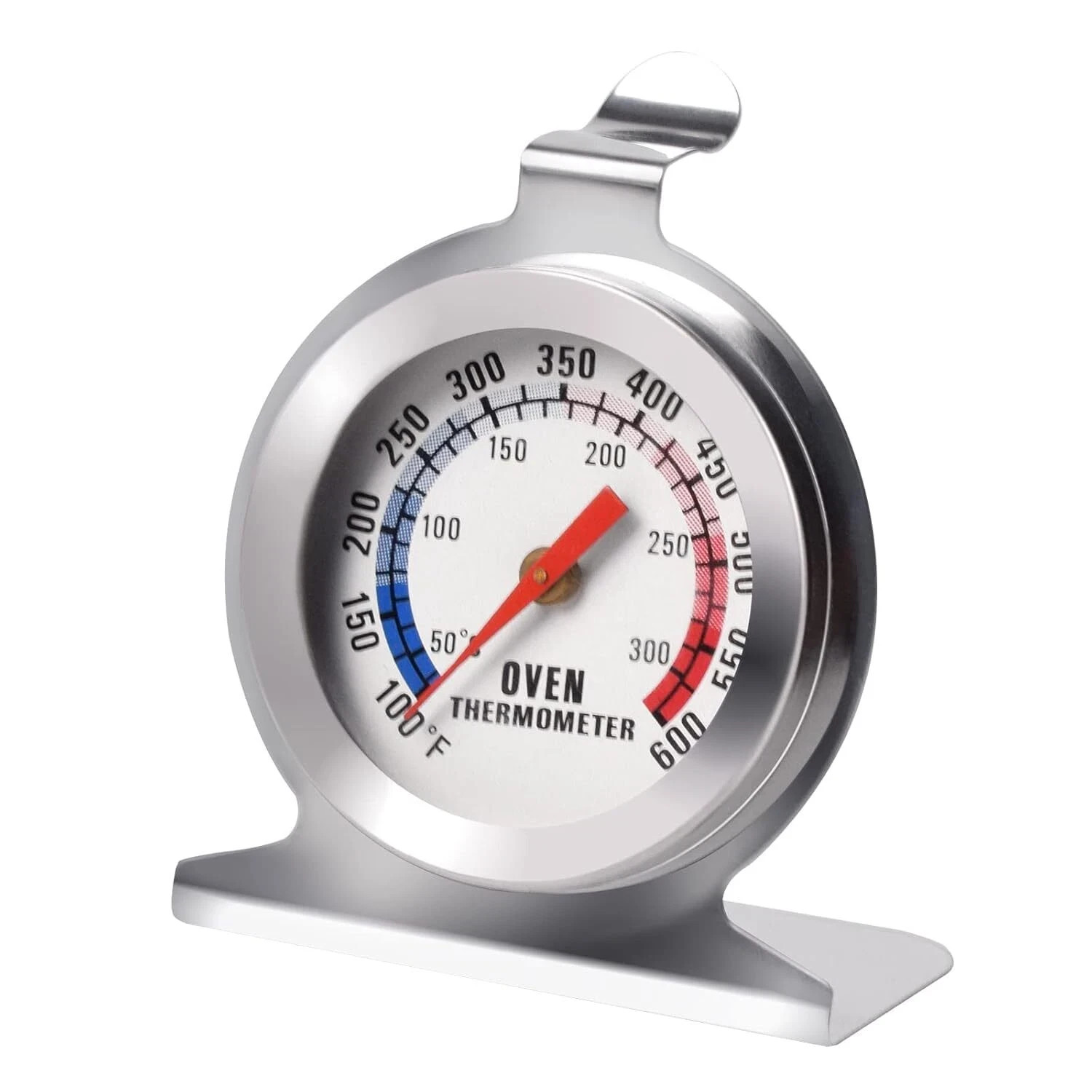 Stainless Steel Oven Thermometer for Electric & Gas Ovens, G