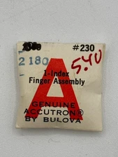 Accutron 2180 Part 230 Index Finger Assembly 