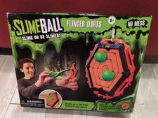 DIGGIN ACTIVE SLIMEBALL FLINGER DARTS SLIME OR BE SLIMED AGE 6 