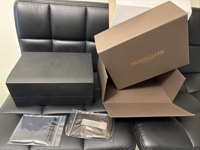Authentic Parmigiani Fleurier Display Watch Box Case Full Set, Great Condition.