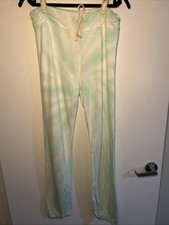 SUNDRY Women's Sweatpants Size 1 Small Mint Green White Tie Dye NWT
