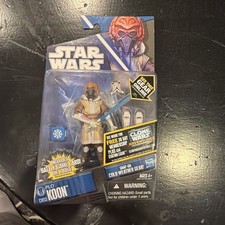 Star Wars Clone Wars PLO KOON Action Figure Cold Weather CW53 Hasbro 2011 NEW