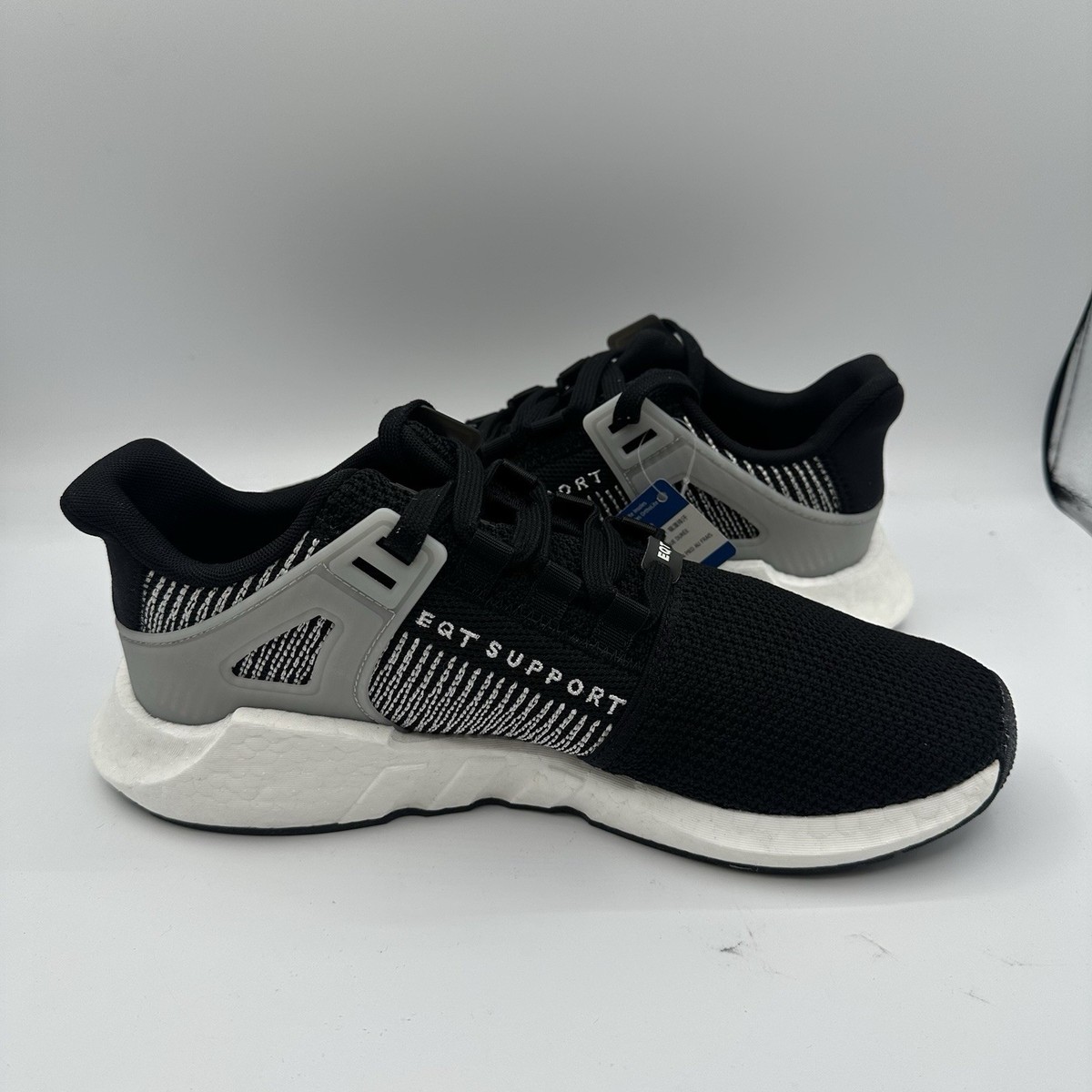 Adidas EQT Support 93/17 Shoes Mens Sz 9.5 Black/White  display picture 2