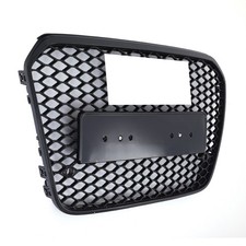 KÜHLERGRILL RS6-STIL STOSSSTANGENGRILL SCHWARZ ZUBEHÖR FÜR AUDI A6 C7 4G 2011-15