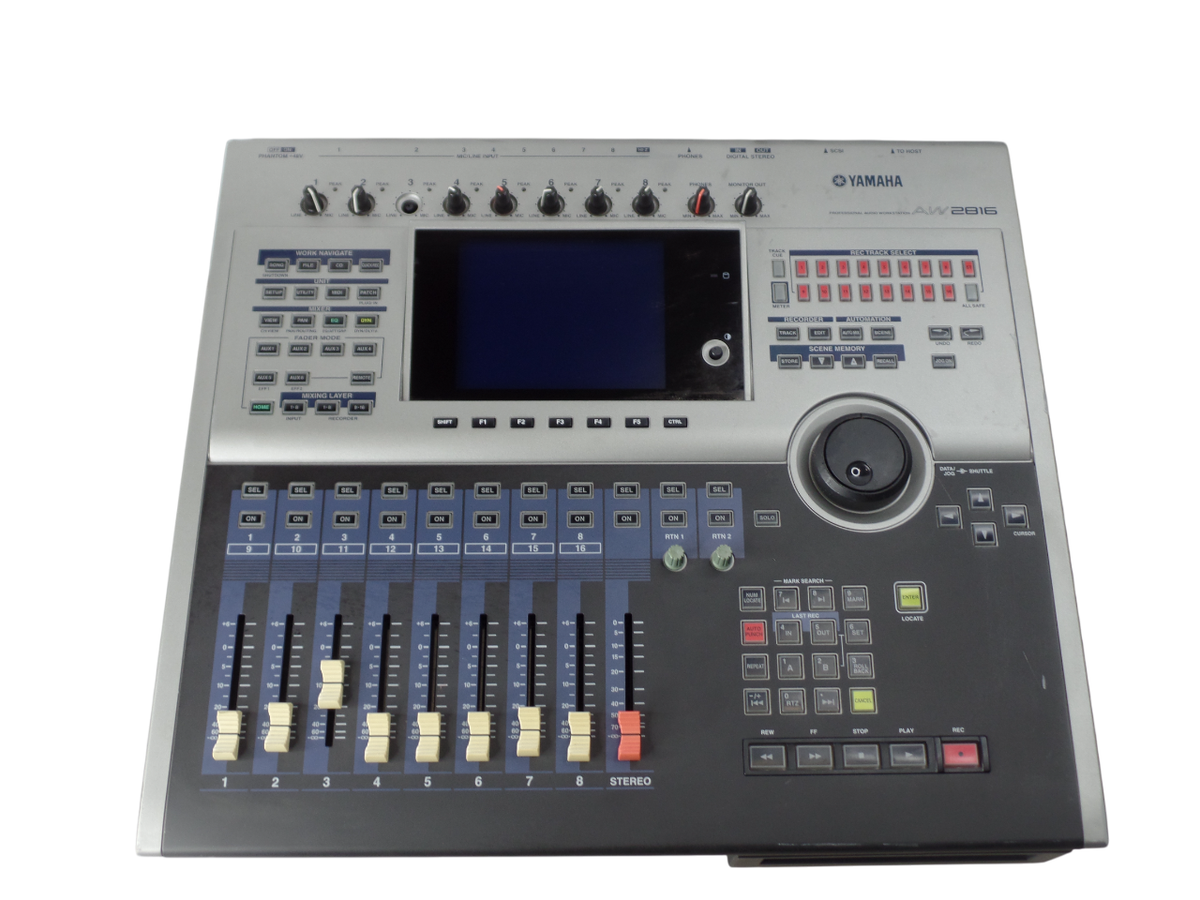 Yamaha AW2816 Professional Audio Workstation 16-Track Digital