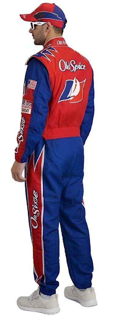 CAL NAUGHTON JR NASCAR Jumpsuit with Cap Costume TALLADEGA NIGHTS - Main Image