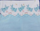 Lot Of Two Sweet Vintage Baby Or Doll Pillowcases Kitten Bunnies Embroidery — photo 10