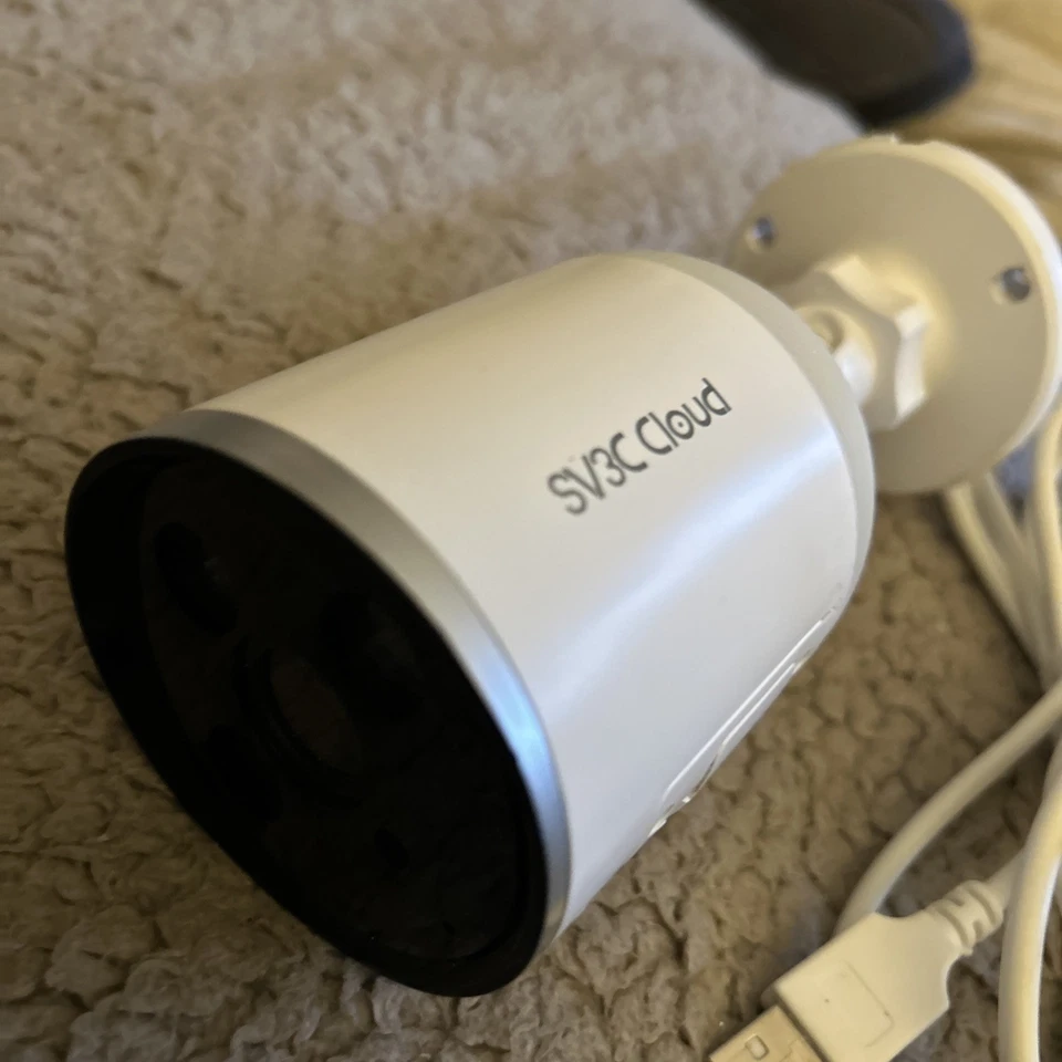 SV3C Camera C18 White Cloud Based Download App USB SOLD AS PER THE PICTURES - Image 3 of 4