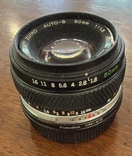 Olympus OM-System F. Zuiko Auto-S 50mm f/1.8 Lens Haze