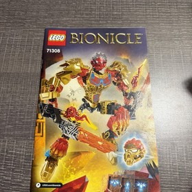 LEGO BIONICLE: Tahu-Uniter of Fire (71308) and Ikir Creature of Fire (71303)